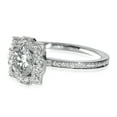 thumbnail image 4 of Pre-Owned Platinum Harry Winston Belle Micropavé Engagement Ring, .55 CT. E VVS1, 4 of 5