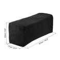 thumbnail image 2 of Uxcell 2pcs Stretch Armrest Covers, Couch Arm Covers with Twist Pin, Protector Slipcovers for Chairs Sofa Black, 2 of 6