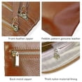 thumbnail image 3 of Laklulu Bolsos cruzados pequeños de piel sintética para mujer, bolso cruzado, bolsos de hombro con múltiples bolsillos con cremallera, 3 of 6