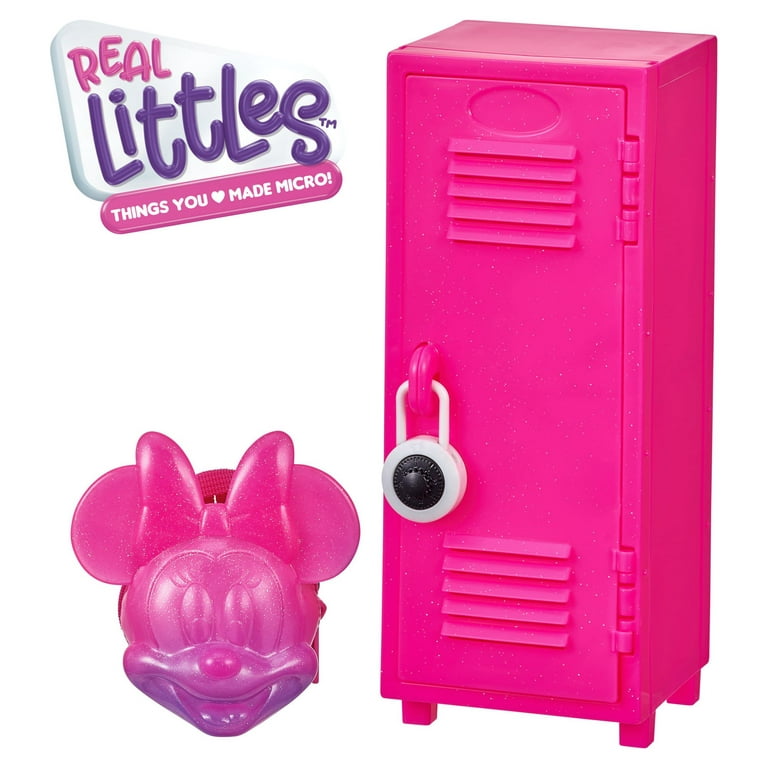 REAL LITTLES Disney - Minnie Mouse Locker and Exclusive Backpack. Customize  Your Locker with 10 Surprises