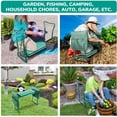 thumbnail image 7 of iPower Garden Kneeler and Seat, Foldable Garden Stool Gardening Bench, 7 of 7