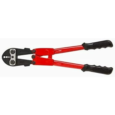 18-IN Swaging Tool, Securing Ferrules and Stops on 1/16 in, 3/32 in, 1/8 in, and 3/16 in. Wire rope and cable, Crimper.