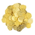 thumbnail image 2 of 100pcs Pirate Coins Decor High Simulation Special Patterns Festival Decorative Coins For  Party, 2 of 8