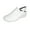 White, variant on Myra Wide Width Comfort Clogs For Work and Casual Attire BLACK 12