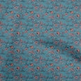 thumbnail image 1 of oneOone Polyester Spandex Light Blue Fabric Leaves & Clover Sewing Craft Projects Fabric Prints By Yard 56 Inch Wide-R8, 1 of 6