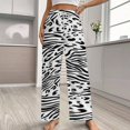 thumbnail image 2 of Leopard Print Animals Pajama Pants Breathable with Pockets Pajamas For Lady Vintage Sleeping Pants Bedroom Homewear, 2 of 6