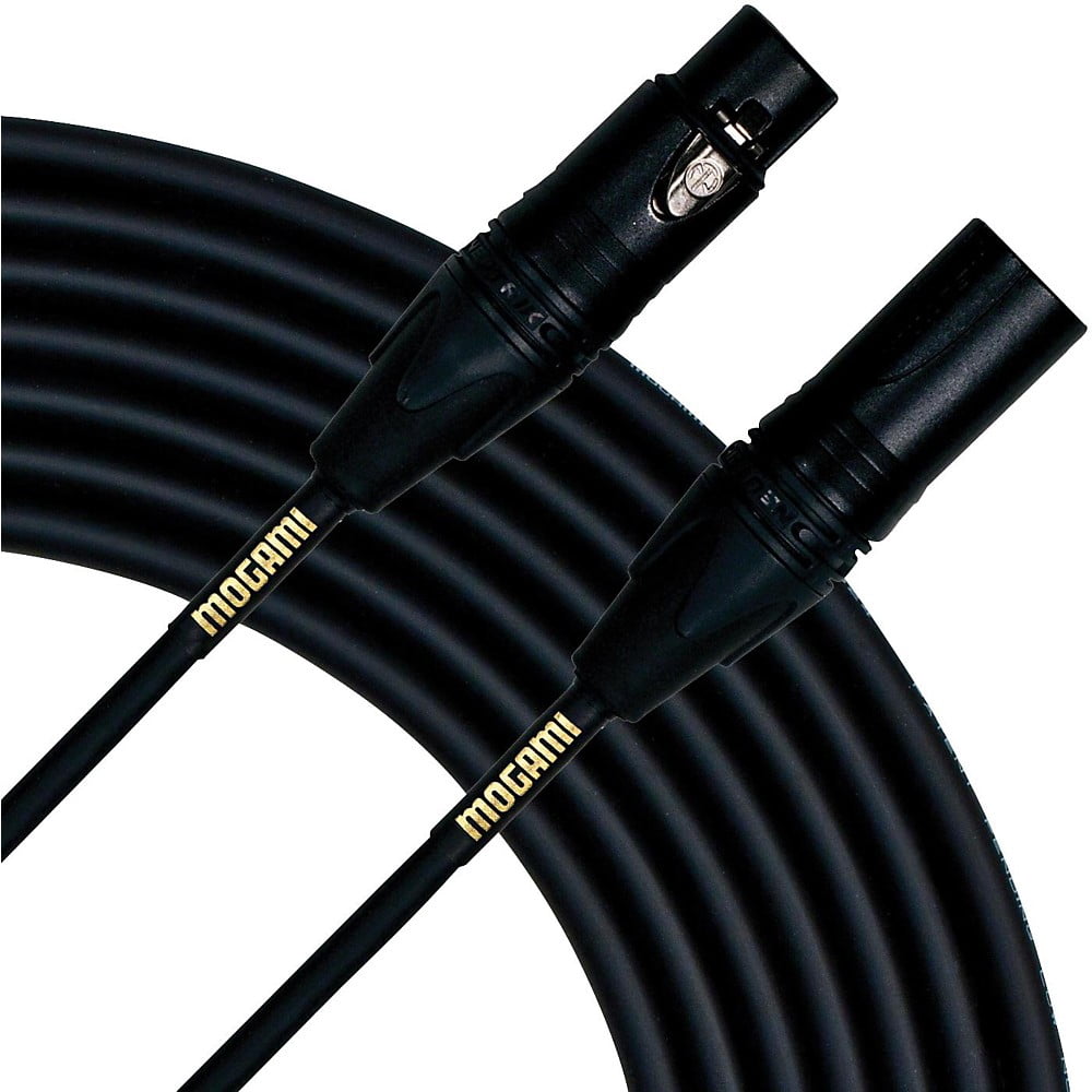 Mogami Gold Studio - Microphone cable - XLR3 to XLR3 - 3 ft - black