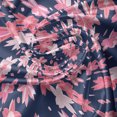 thumbnail image 5 of Ambesonne Navy and Blush Window Valance, Japanese Spring, 54" X 12", Dark Blue Coral Pink, 5 of 5