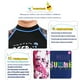 thumbnail image 5 of Niños con traje de neopreno Simple Cómodo manga larga Surfing Ropa Resistente al sol Niño Nadar Ropa Natación Desgaste para niños Chicas con Negro, Chica XXL Inevent OD003685-10, 5 of 7