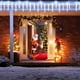 thumbnail image 3 of Adornos navideños, adornos navideños, regalos navideños, cortina de puerta navideña con reno de Papá Noel, decoración festiva para fiestas, decoración de puerta colgante, decoraciones colgantes para p, 3 of 5