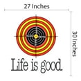 thumbnail image 4 of Sports Wall Decals for Boys Bedroom - Aiming Target Board Target Board DIY & Creativity Boy Girl Bedroom Wall Sticker - Size: 27 In x 30 In, 4 of 5