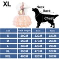 thumbnail image 2 of Ropa de perro para cachorros, ropa de deshierbe para cachorros de conejo, faldas para perros, ropa de verano con estampado de mascotas para niñas Ormromra CPB-DE-LYY2272-9, 2 of 5