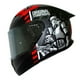 thumbnail image 1 of Casco integral Para motociclista Shaft Storm Negro Mate Rojo Talla L, 1 of 3