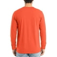 thumbnail image 4 of JGNGSHN Men Fall Shirts Long Sleeve V Neck Soft Breathable Solid Color Stretch T Shirt, 4 of 7