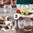 thumbnail image 3 of Vasos para Whisky Bluelander con Diseño de Mapa 4 piezas, 3 of 4