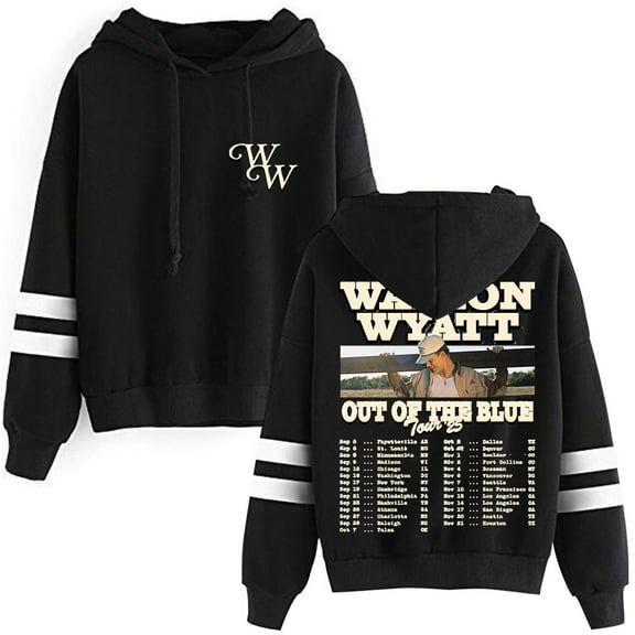 Waylon Wyatt Out Of The Blue Tour Dates Pullovers Pocketless Parallel Bars Sleeve Streetwear