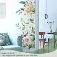 thumbnail image 4 of Vepret Flores Hojas Adhesivos De Pared Pelar Y Pegar Flores Florales Grandes Pegatinas De Pared Removibles Vid Decoración Del Hogar Arte Para Dormitorio Sala De Estar Aula Oficina, 4 of 5