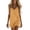 Yellow, variant on ZQUUVOU Mini Dresses for Women Linen Cotton Camisole Adjustable Spaghetti Strap Mini Dresses Loose Flowy Beach Vacation Gray
