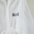 thumbnail image 4 of LYMAYTER Kids Robe Hooded Bathrobe Toddlers Soft Coral Fleece Pajamas Boys Girls Cozy Dressing Gown 3M-6Y, 4 of 7