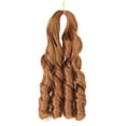 thumbnail image 2 of Wig Large Curl Wig Big Wave Braid Wig Hair Receiving Bundle Double Extensions, wig for Women, 2 of 2