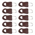 thumbnail image 3 of Jumpingount Tirador de cremallera de repuesto para bolsa Accesorios de disfraces Marrón 5 # 10 piezas, 3 of 6