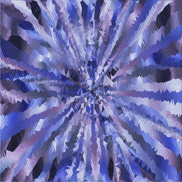 Ahgly Company Machine Washable Indoor Square Transitional Purple Mimosa Purple Area Rugs, 7' Square