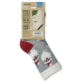 thumbnail image 5 of Airplus 2024 Double Layer Crew Sock Men's 8-12.5, Tossed Santas, 5 of 5