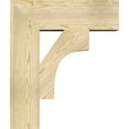 thumbnail image 3 of Ekena Millwork 6"W x 22"D x 26"H Westlake Block Rough Sawn Bracket, Douglas Fir, 3 of 25