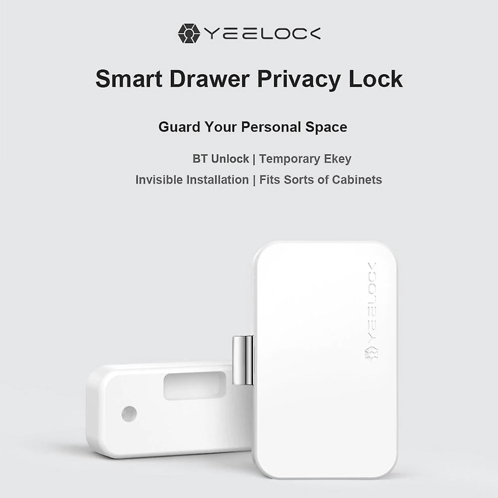 YEELOCK Intelligent Drawer Lock APP BT Unlock Anti-Theft Child Safety Keyless Locks