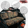 thumbnail image 4 of Yuyamidu Camo Hunting UTV Bench Seat Covers Compatible with Kawasaki Mule 4010 4x4 FE, Heavy Duty Non-Slip Easy Clean UTV Seat Cover Set for Mule 4000 2 Passenger Seats, 4 of 7