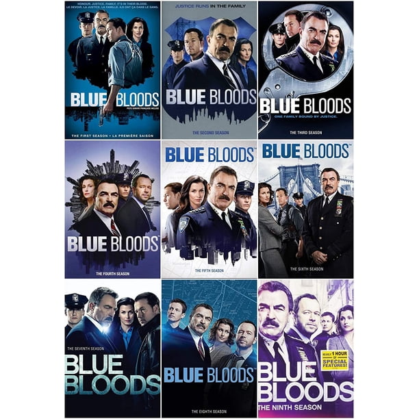 Blue Bloods: Complete Series Seasons 1-9 DVD - Walmart.com - Walmart.com