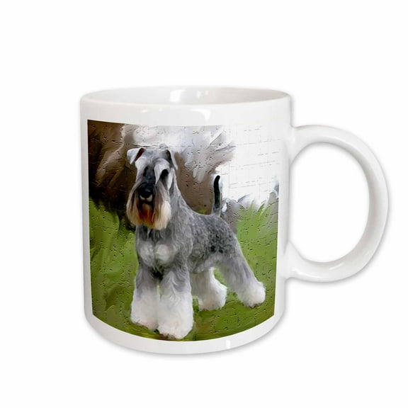 3drose, Schnauzer, 11oz Mug