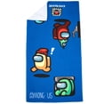 thumbnail image 3 of Among Us Kids 100% Cotton Towel and Scrubby Set, Red, Innersloth, 3 of 7