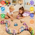 thumbnail image 2 of Calendario de Adviento Tren CUPLOOV 2025 Magnético de Madera para Niños Pequeños, 2 of 8