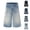 Style1-Light Blue mens shorts, variant on Mceream Jean Shorts Men Baggy Loose Fit Vintage 2026 Summer Trendy Wide Denim Shorts Leg Knee Length Y2K Hip Hop Streetwear Black L