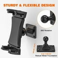 thumbnail image 2 of QUEST- Tablet Wall Mount, 360° Rotation Tablet Holder Stand, Sturdy Metal Base, Kitc..., 2 of 6