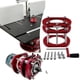 thumbnail image 5 of Sistema de elevación de mesa de fresado de precisión con sujeción de 4 mordazas para banco de carpintería Rojo, 5 of 5