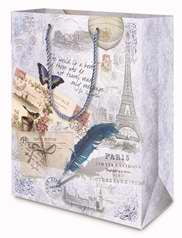 Gift Bag-Vintage Travel Collection-Medium by DIVINITY BOUTIQUE