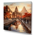 thumbnail image 2 of Designart "To Karnak Egypt Journey painting" Egyptians Wall Art Print, 2 of 5
