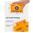 wisedry 100g [5 Packs] Reusable Desiccant Packs for Storage ...