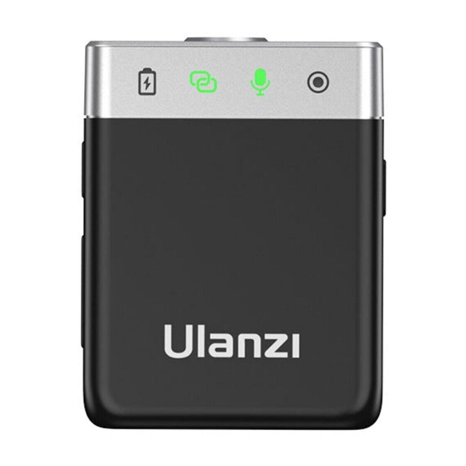 Ulanzi AM18 U-Mic 2.4GHz Wireless Lavalier Microphone System, Dual-Channel Stereo Mic for DSLR Camera, iOS & Android Devices