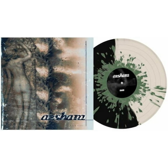 Azshara - Ashen Skies - Half Black/Half Bone w/ Army Green Splatter - Music & Performance - Vinyl