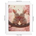 thumbnail image 2 of Paint by Numbers Kit for Adults, Romantic Bunny Pair Blossoms Paint by Numbers, Easy Paint by Numbers Kit for Adults Beginner, DIY Adult Paint by Number Kits on Canvas, Home Decor, 2 of 7