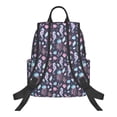 thumbnail image 2 of Naloa Watercolor Marine Animals Print Lightweight DayBackpack Suitable for school, work, shopping, travel, etc., 2 of 5