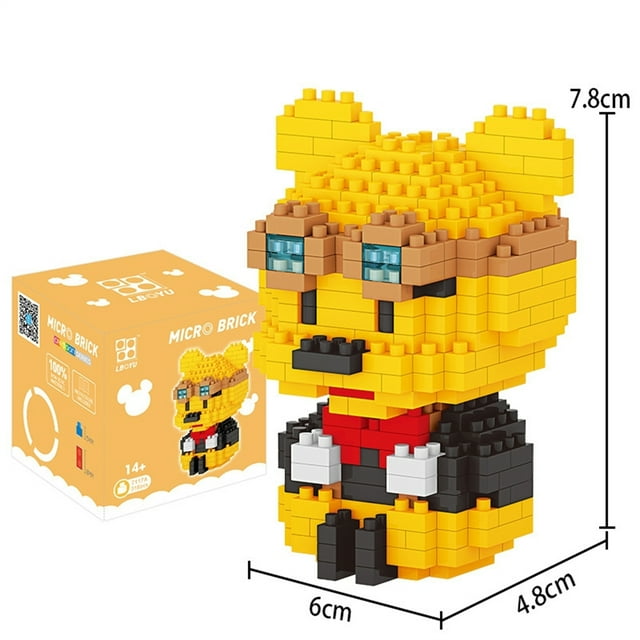 Bingirl Cartoon Building Blocks Kawaii Anime Small Particles Assembled Building Bricks For Kids Birthday Gift 7117