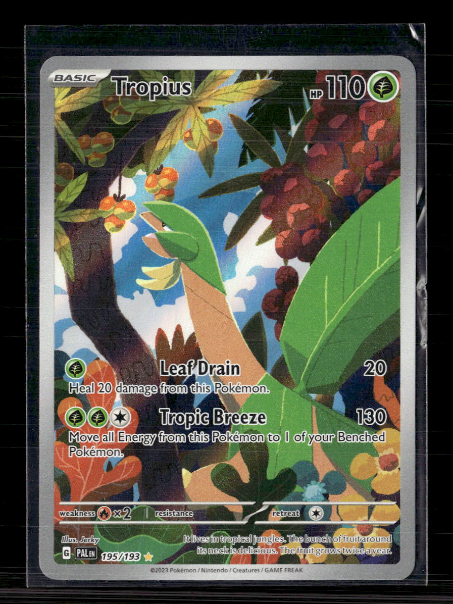 2023 Paldea Evolved Tropius Holo Secret Rare #195/193