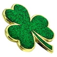 thumbnail image 3 of PinMart's Green Shamrock St. Patrick's Day Clover Magnetic Lapel Pin Jewelry - 50 Pack, 3 of 7