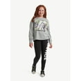 thumbnail image 2 of Justice Girls Long Sleeve Tee and Legging 3-Piece Set, Sizes (XS-XLP), 2 of 8