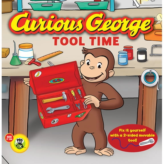 Pre-Owned Curious George Tool Time (Cgtv) (Board book) 0547968183 9780547968186