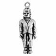 thumbnail image 1 of Sterling Silver 18" 1mm Box Chain 3D Standing Frankenstein Pendant Necklace, 1 of 2